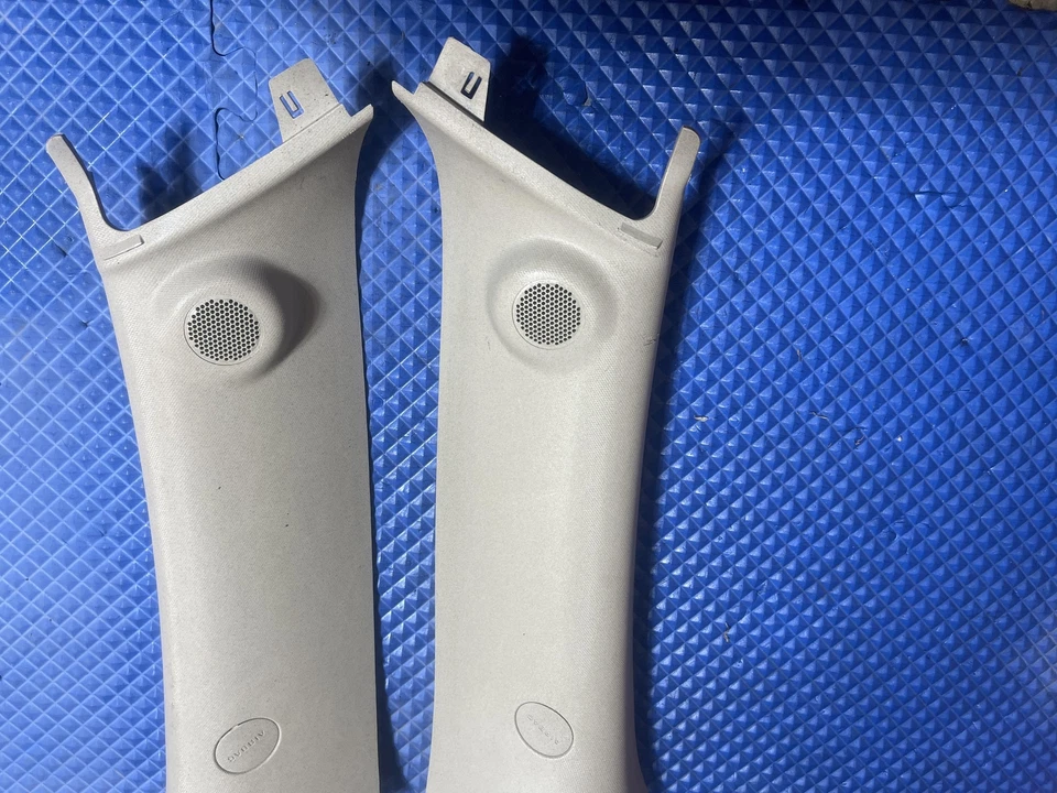 06-10 Hummer H3 Interior A Pillar Trim Gray Set Oem LH RH  * - Image 2 of 4