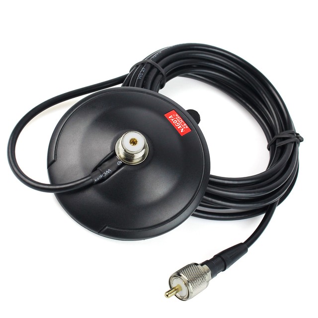 NAGOYA RBMJPR Mobile Car Antenna Roof Mount Base W/ 4m RG58