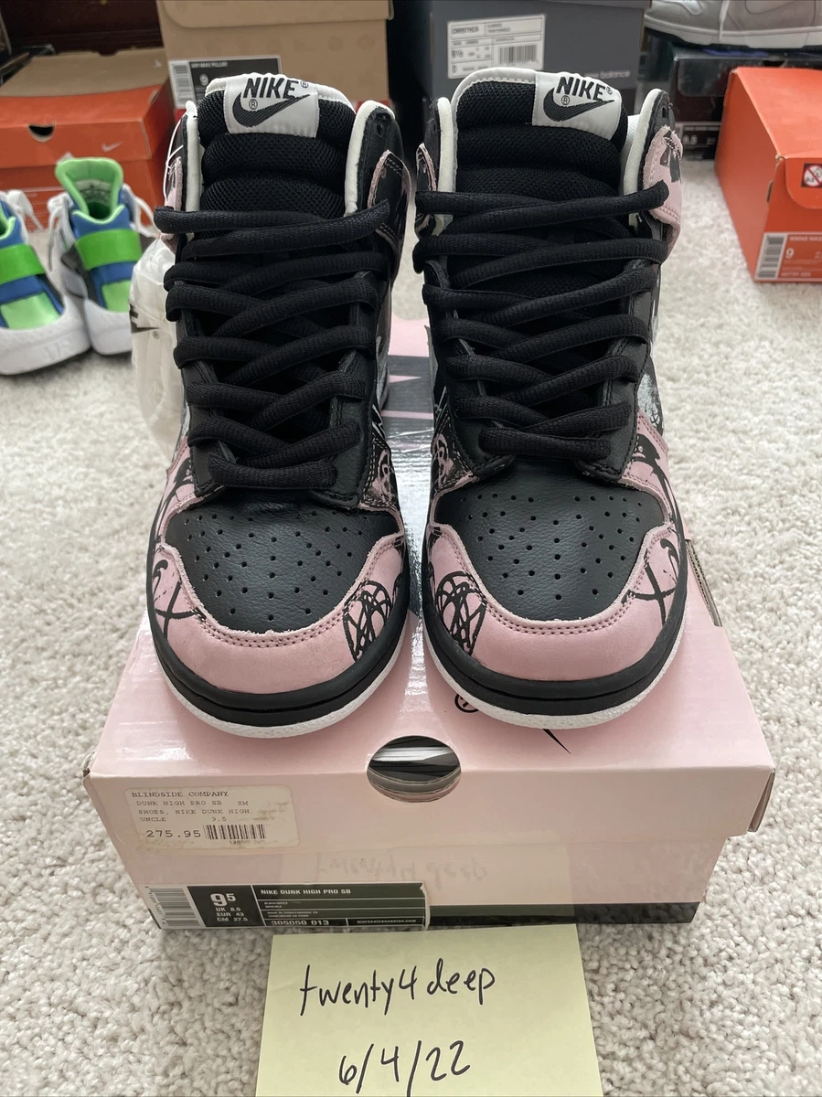 NIKE DUNK HIGH PRO SB Futura x UNKLE Sz 9.5 NEW 305050-013
