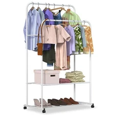 Garment Hanging Rack Clothing Rack Heavy Duty Pillow Shoe Hat Coat Hanging Stand