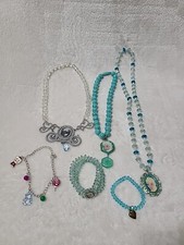 Girls Disney Bead Play Jewelry - 3 Necklace 3 Bracelets FROZEN Cinderella