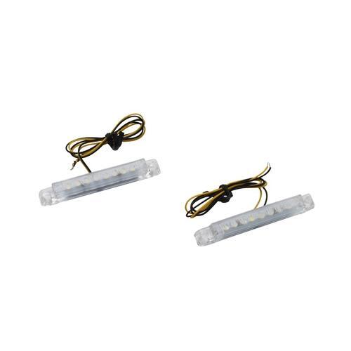 Barette a leds blanches Replay pour tuning moto et scooter