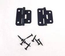 (2 PACK) PENN ELCOM P0625K Lift-off Hinge 2 Piece Take-Apart Design - BLACK