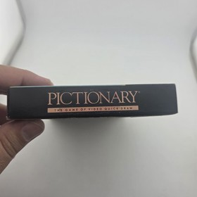 Pictionary - Box Only - Nintendo Nes - Excellent - Authentic (No Game)