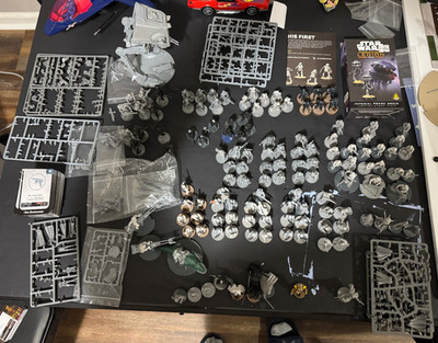 Star Wars Legion Empire Lot, Imperial High Command, New Cards, two Dark Troopers