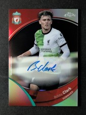2023-24 Topps Chrome Liverpool FC BOBBY CLARK Auto Refractor #AU-BC