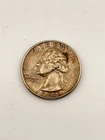 1964-D Washington Quarter - High Grade - Rainbow Color Tone