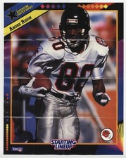 1992 Kenner Starting Lineup Posters Andre Rison 3c7