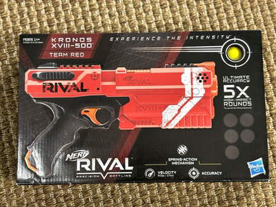 Nerf Rival Kronos XVIII 500 Spring-Powered Blaster Red 5X High