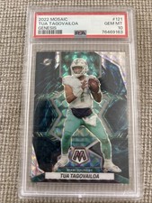 2022 Panini Mosaic Genesis #121 Tua Tagovailoa Gem Mint PSA 10
