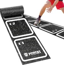 Rubber Agility Ladder 15 ft Non-Slip Speed black, white