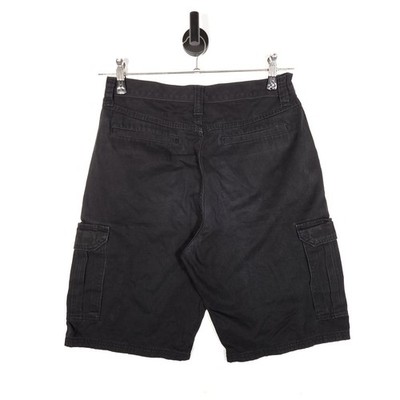 Wrangler Cargo Shorts Gr. W30 Herren schwarz 100% Baumwolle Ultility Sommer