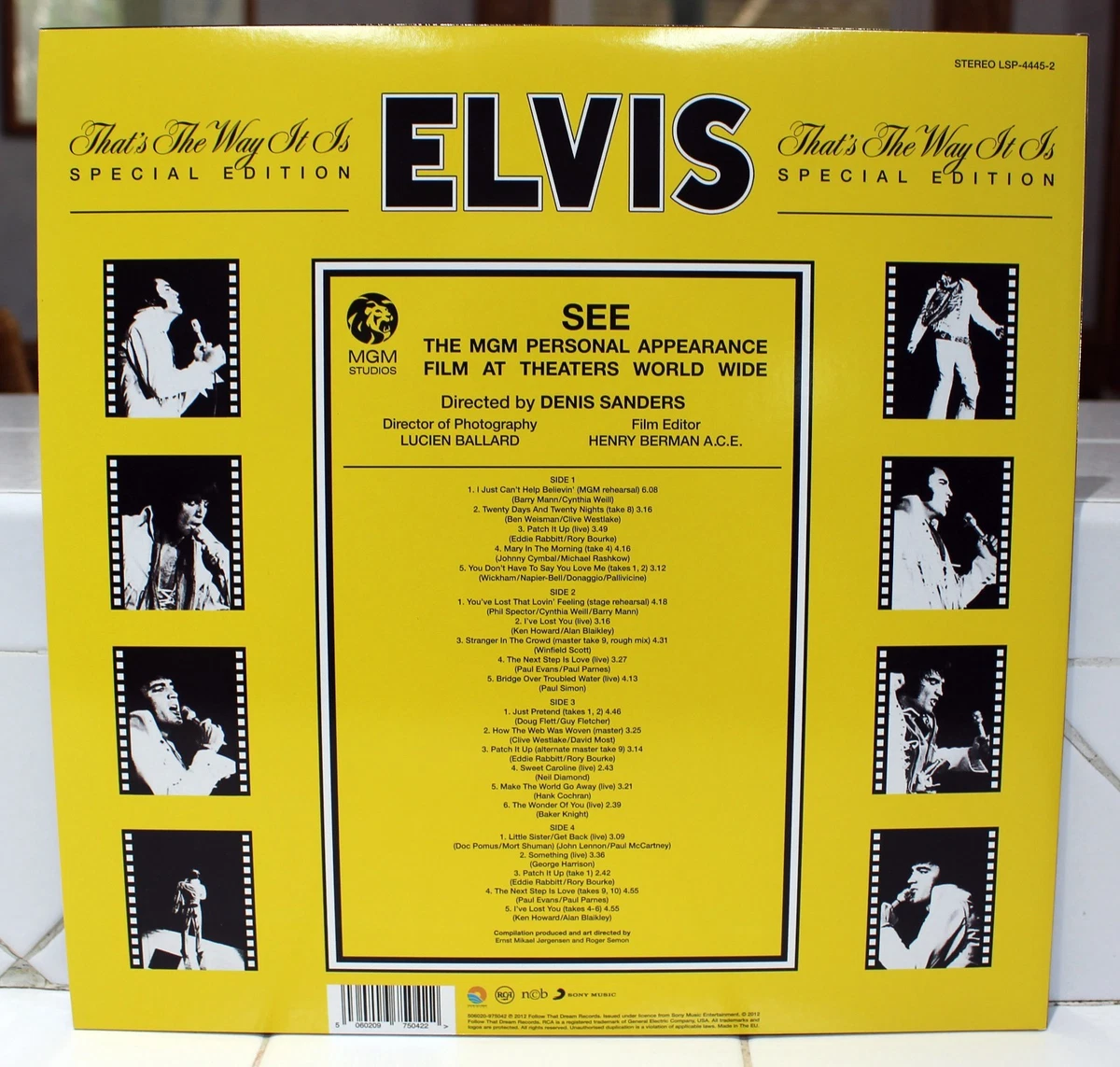 Rare Elvis 2-LP - That's The Way It Is - 180 gr. Vinyl - RCA / Follow That Dream
