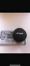 Nikon Lens F mount AF 1.8D 50mm with both caps