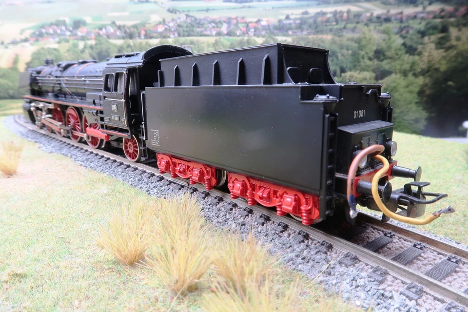 Märklin-Primex Spur H0 3193 Dampflok mit Tender BR 01 081 DB Ep.III RAUCHSATZ - Bild 3 von 4