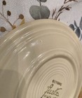 Antique Fiesta Appetizer Plate Old Ivory 6 3/8” . One Of The Original Colors — photo 6