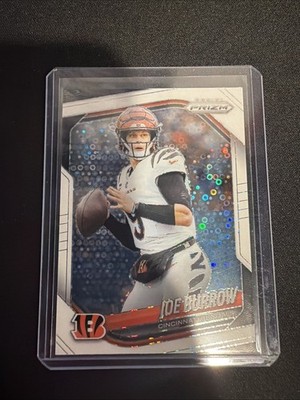 2025 Panini Prism Joe Burrow white disco 