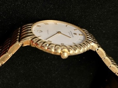 Raymond Weil Nabucco 4805 Men's Quartz Watch 32mm 18K Gold Plated