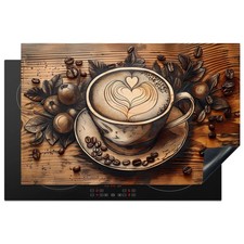 Abdeckplatte Herdabdeckplatte Induktionsmatte K&uuml;che Abdeckung Kaffee