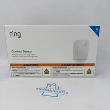Ring Alarm Contact Sensor Wireless 2nd Gen 6-Pack White BRAND NEW SEALED