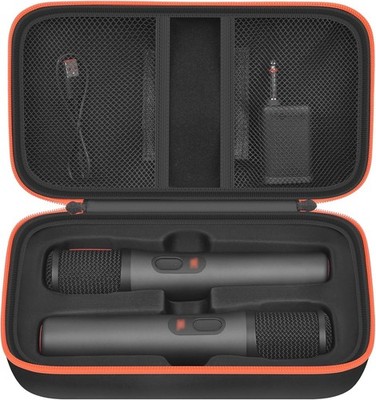 Boobowl Bluetooth Microphone Wireless Case Compatible with JBL PartyBox Black