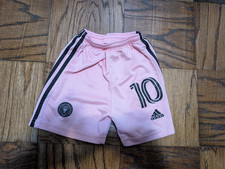 Adidas Messi kids Number 10 Jersey Shorts Size 22