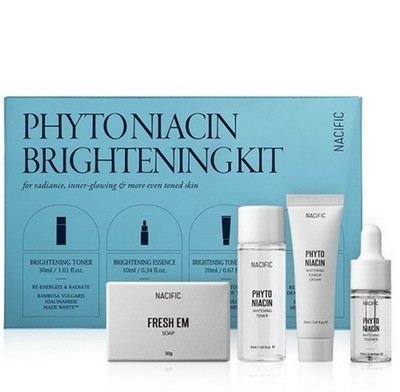 Nacific Phyto Niacin Brightening Kit 4 Pieces Korean Skincare Stray Kids Collab