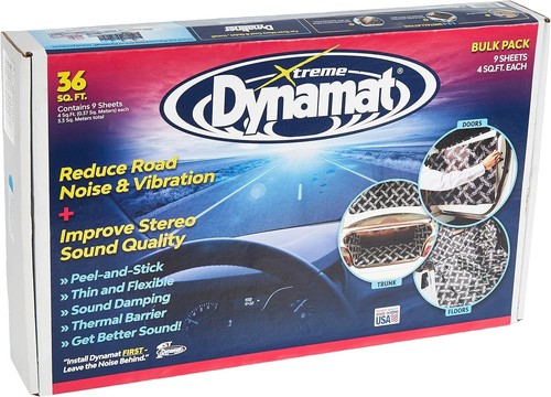 Dynamat Xtreme BULK PACK Car Floor Boot Sound Proofing Deadening 18x32" 9 Sheets - Picture 12 of 12
