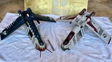 RARE - STAR WARS Tiger Shark & Lucky Lekku Republic Gunships