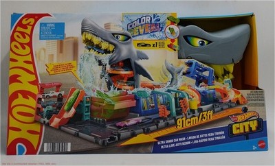 Hot Wheels Ultra Shark Car Wash Playset: SEE DETAILS