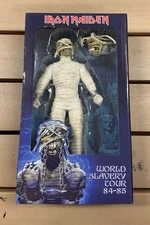 New NECA Iron Maiden Eddie Powerslave Mummy Clothed 8" Figure 2024 +See Photos+