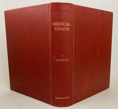 Medicus MEDICAL ESSAYS Sexual Phenomena & Nature for Catholic Youth 1931 hc VG