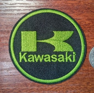 Kawasaki Vulcan Classic Biker Iron On Sew On Embroidered Patch - Foto 4