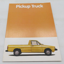 1980's VW VOLKSWAGEN PICKUP TRUCK Vintage Dealer Sales Brochure