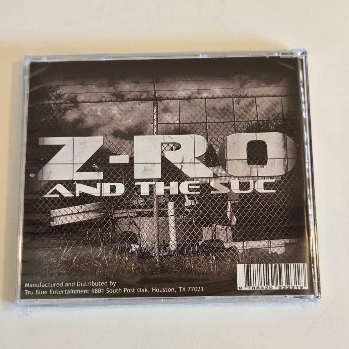 Z-Ro & The SUC Mixtape CD Big Pokey Big Moe Screwed Up Click