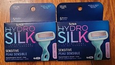 8 Schick 5-Blade Hydro Silk Sensitive Cartridge Refills With Aloe+ Chamomile 2.49 per gallon