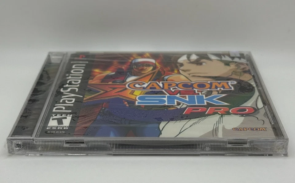 Capcom vs. SNK Pro (PlayStation PS1 2002) - New Sealed USA Version - UPC Punch - Image 4 of 4
