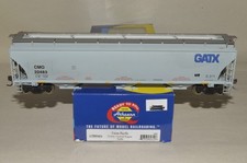 HO scale Athearn custom GATX Lease Trinity 5161 grain covered hopper car train