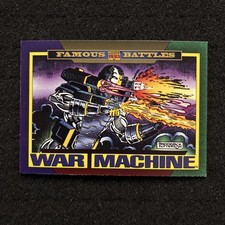 1993 Skybox Marvel Universe Series 4 - #151 War Machine - Famous Battles