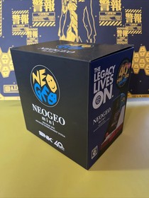 NEOGEO Mini Video Game Console NTSC-J Japan W/Black Controller Brand New