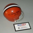 LEROY KELLY CLEVELAND BROWNS AUTOGRAPHED SIGNED MINI HELMET WITH TRISTAR COA
