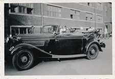 Foto WK2 Fallschirmj&auml;ger Stabs Offizier Oldtimer  1940 X214