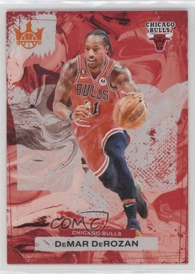 2023-24 Panini Court Kings Amber 6/75 DeMar DeRozan #30 rw6