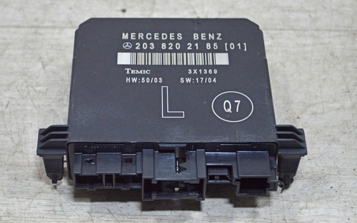 Mercedes W S 203  2006 Tür Steuergerät Tür hinten LINKS 2038202185 #149997-G255
