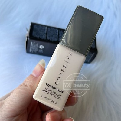 New Boxed COVER FX Power Play Foundation~N0~Full Size 1.18 oz /35 mL