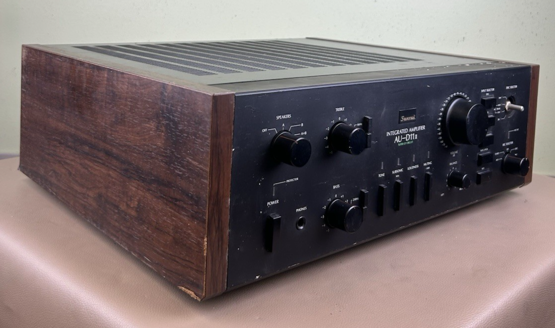 SANSUI AU-D11 II INTEGRATED AMPLIFIER PARTS/REPAIR | eBay