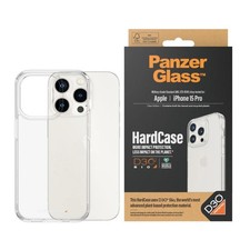 Image of PanzerGlass iPhone 15 Pro HardCase Transparent D3O Shockproof Anti-yellowing