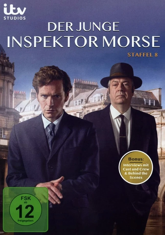 2 DVDs * DER JUNGE INSPEKTOR MORSE - STAFFEL / SEASON 8 # NEU OVP &