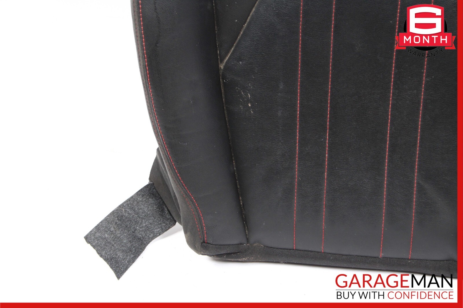 14-17 Maserati Ghibli Front Right Side Lower Bottom Seat Cushion Cover Black OEM