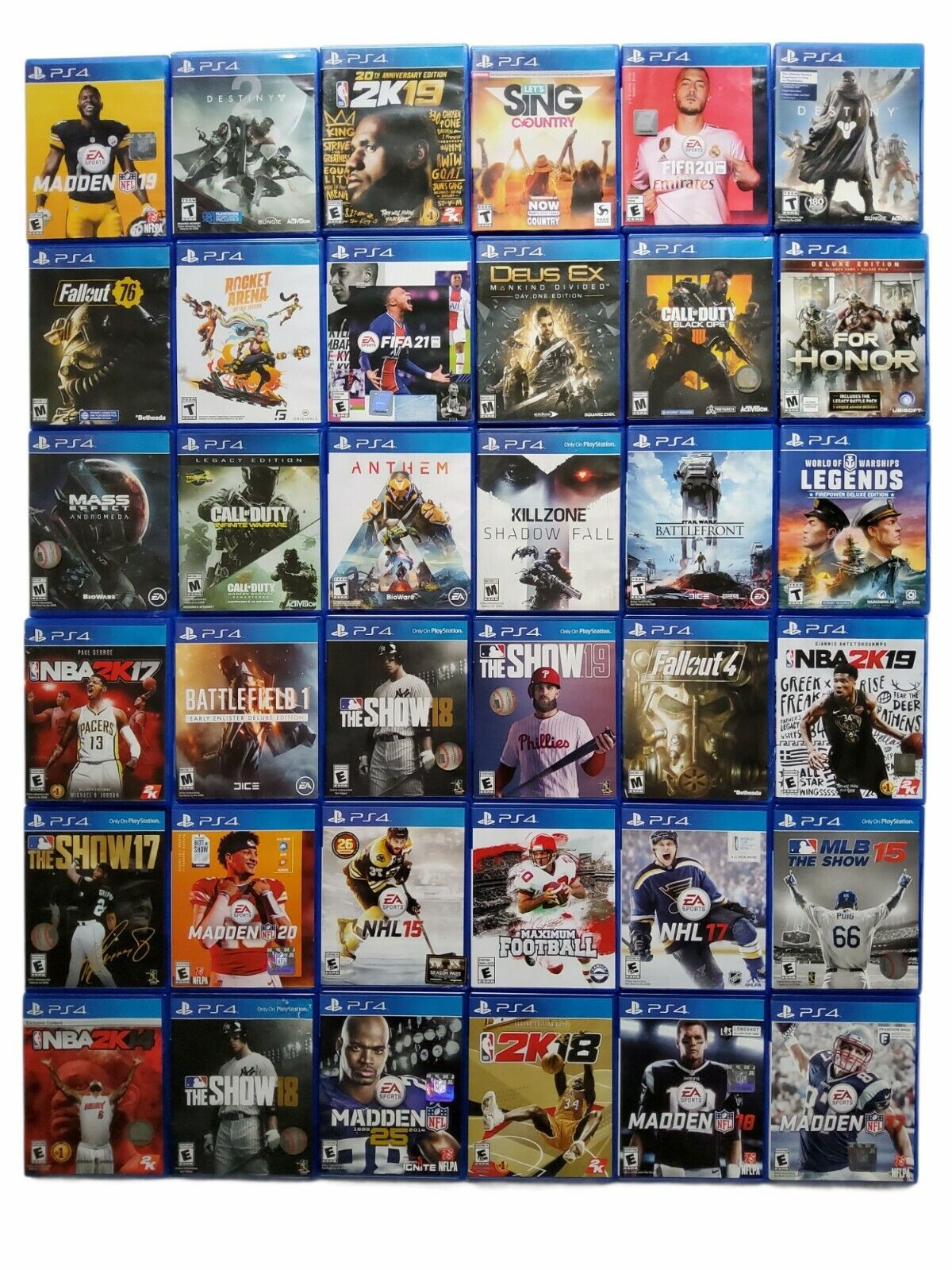 PlayStation 4 PS4 Video Games You Choose Lots Of Titles